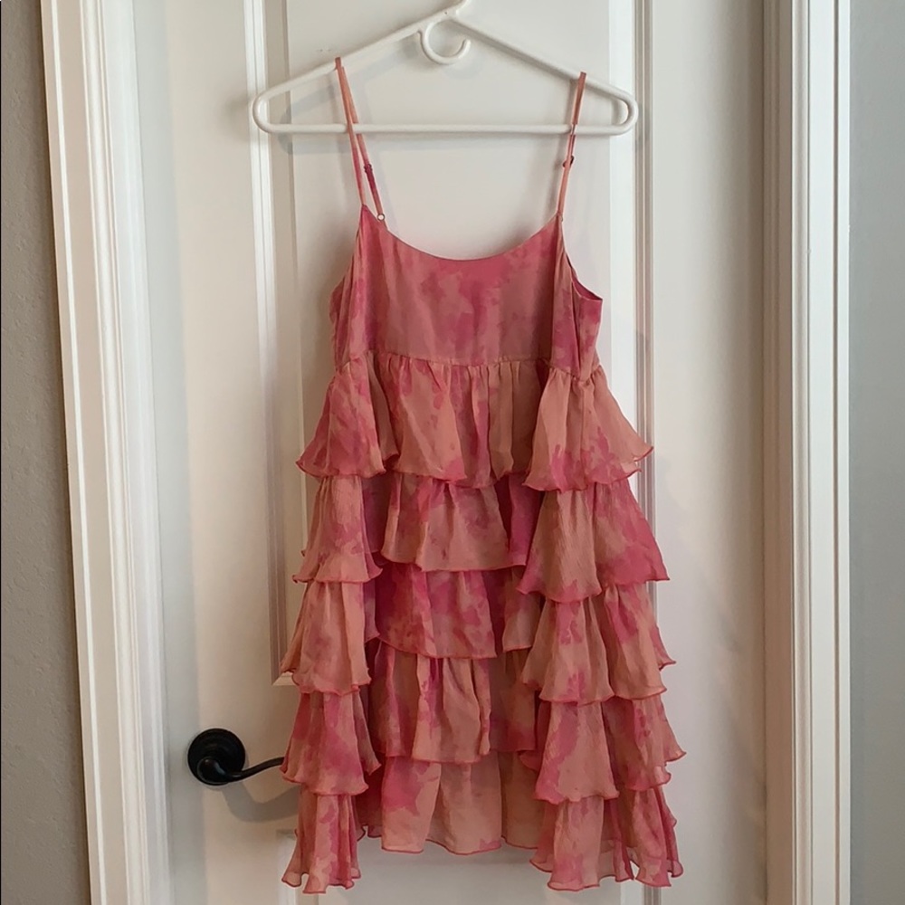 Alice + Olivia Tiered Ruffle Dress